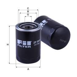 Fil Filtre Yağ filtresi ZP 3011