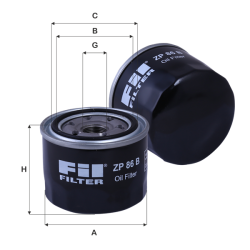 Fil Filtre Yağ filtresi ZP 86 B