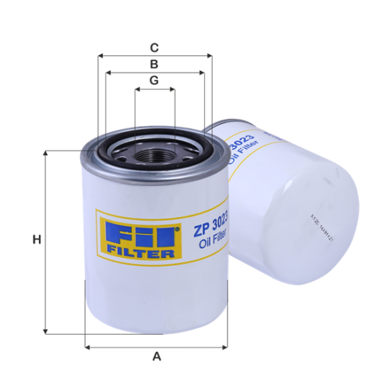 Fil Filtre Yağ filtresi ZP 3023