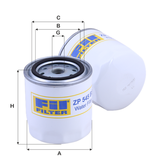 Fil Filtre Soğutma maddesi filtresi ZP 545 BS