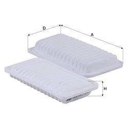 Fil Filtre Hava filtresi HP 5038