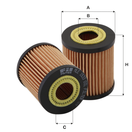 Fil Filtre Yağ filtresi MLE 1533