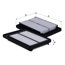 Fil Filtre Hava filtresi HP 5076