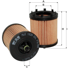 Fil Filtre Yağ filtresi MLE 1520