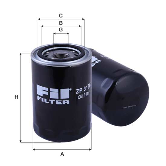 Fil Filtre Yağ filtresi ZP 3135