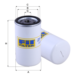 Fil Filtre Yağ filtresi ZP 550