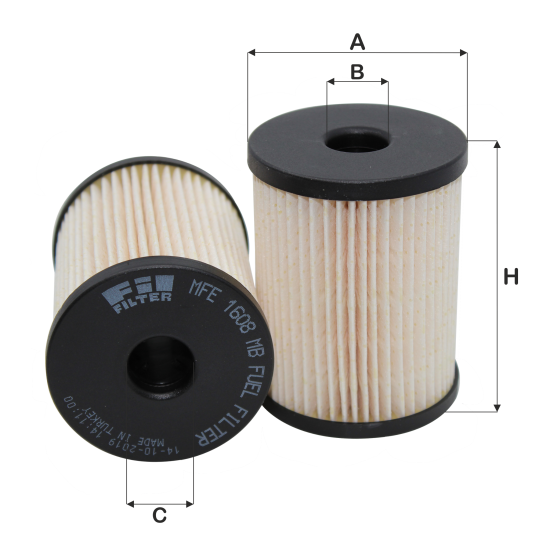 Fil Filtre Yakıt filtresi MFE 1608 MB