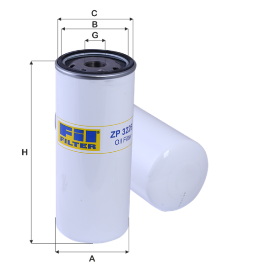 Fil Filtre Yağ filtresi ZP 3226