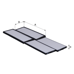 Fil Filtre Polen Filtresi HC 7046-2