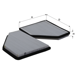 Fil Filtre Polen Filtresi HC 7101