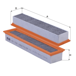 Fil Filtre Polen Filtresi HCK 7228