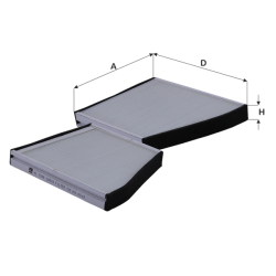 Fil Filtre Polen Filtresi HC 7048