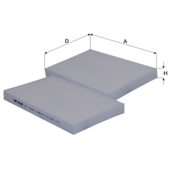 Fil Filtre Polen Filtresi HC 7049