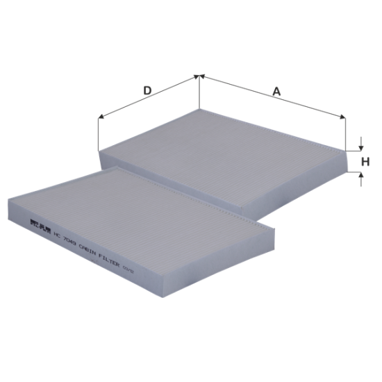Fil Filtre Polen Filtresi HC 7049