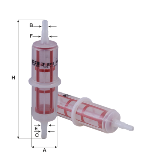 Fil Filtre Yakıt filtresi ZP 8048 AFP