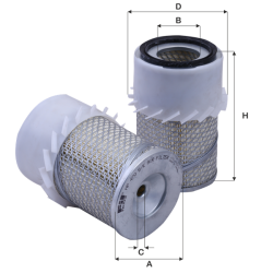 Fil Filtre Hava filtresi HP 470 BK