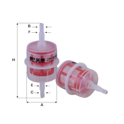 Fil Filtre Yakıt filtresi ZP 8048 FP