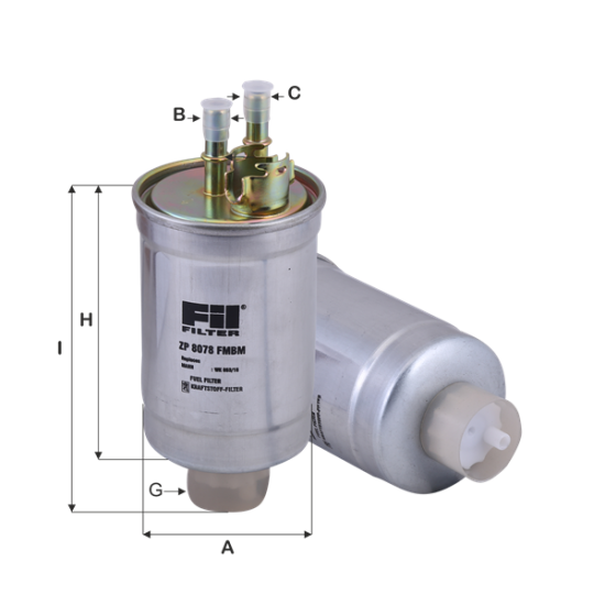 Fil Filtre Yakıt filtresi ZP 8078 FMBM