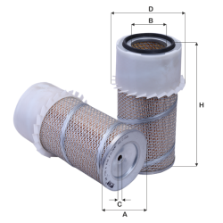 Fil Filtre Hava filtresi HP 738 K