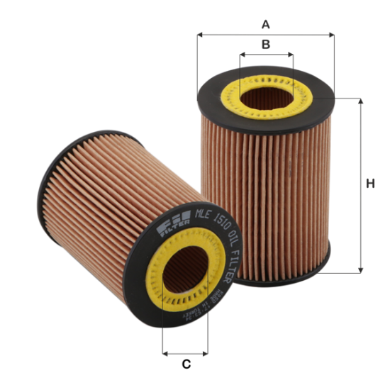 Fil Filtre Yağ filtresi MLE 1510