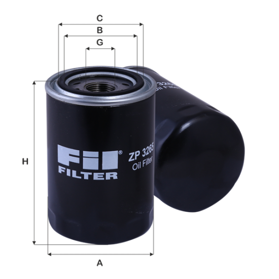Fil Filtre Yağ filtresi ZP 3265