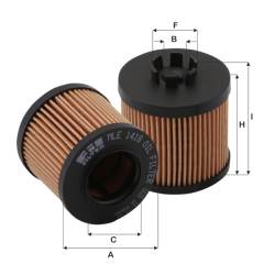 Fil Filtre Yağ filtresi MLE 1418