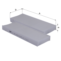 Fil Filtre Polen Filtresi HC 7054