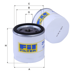 Fil Filtre Yağ filtresi ZP 21 C