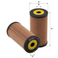 Fil Filtre Yağ filtresi MLE 1548