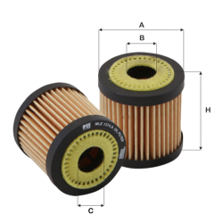 Fil Filtre Yağ filtresi MLE 1374 A