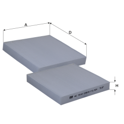 Fil Filtre Polen Filtresi HC 7016