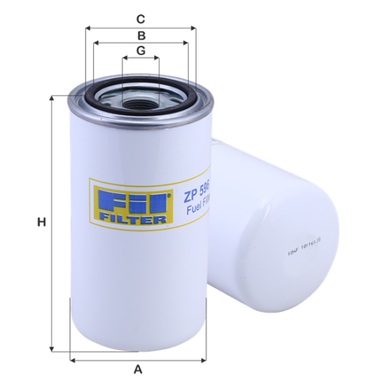 Fil Filtre Yakıt filtresi ZP 596 F