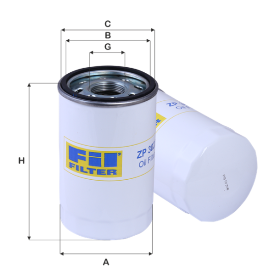 Fil Filtre Yağ filtresi ZP 3022