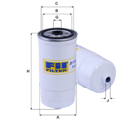 Fil Filtre Yakıt filtresi ZP 3163 AFMB