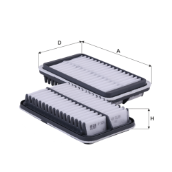 Fil Filtre Hava filtresi HP 5024