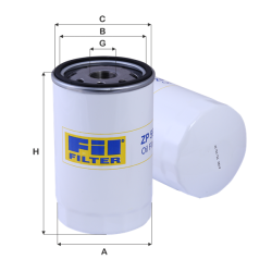 Fil Filtre Yağ filtresi ZP 597