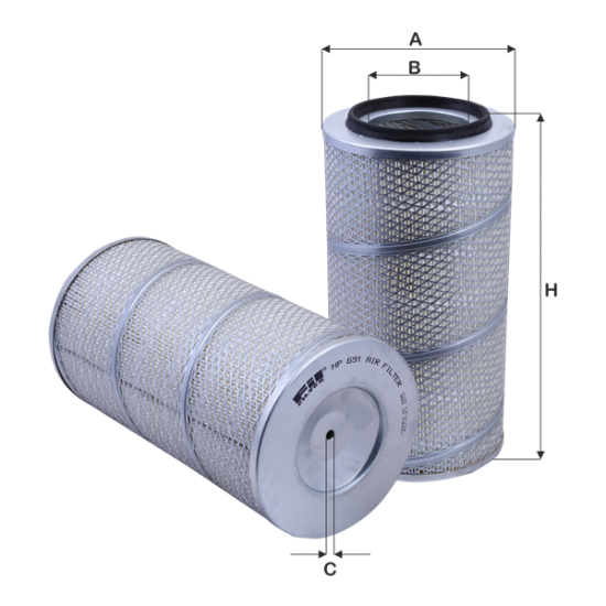 Fil Filtre Hava filtresi HP 691