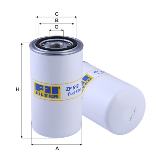 Fil Filtre Yakıt filtresi ZP 512 F