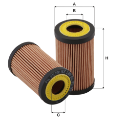 Fil Filtre Yağ filtresi MLE 1389