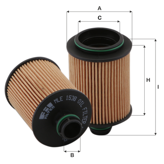 Fil Filtre Yağ filtresi MLE 1538