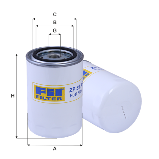 Fil Filtre Yakıt filtresi ZP 59 AF